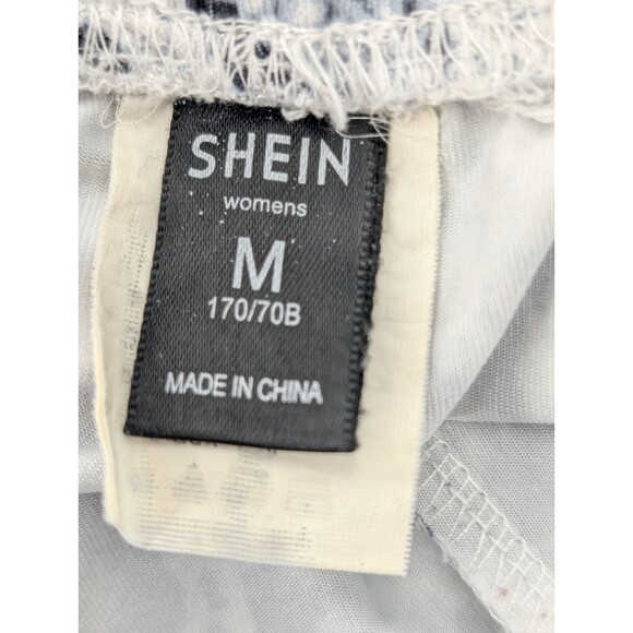 Black White Snakeskin Floral Polka Dot Casual  Leggings Bundle of 3 Size Large - Picture 3 of 8